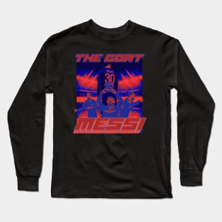 Messi The Goat Long Sleeve T-Shirt